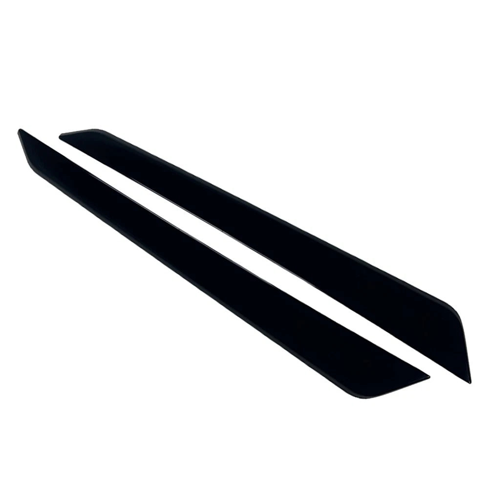 Glossy Black Front Bumper Side Spoiler Trim for Subaru WRX STI (2015–2021)