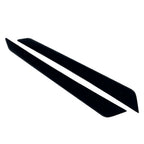 Glossy Black Front Bumper Side Spoiler Trim for Subaru WRX STI (2015–2021)