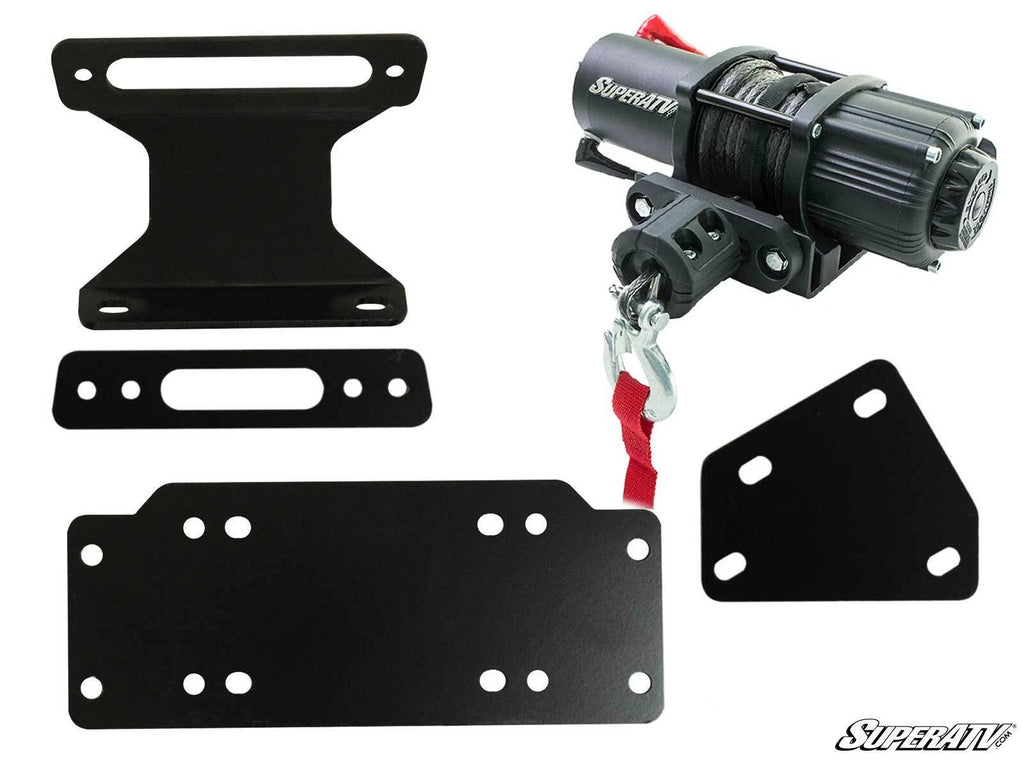 3500 lb Winch & Mounting Plate for Yamaha Viking / Viking VI (2014–2023)