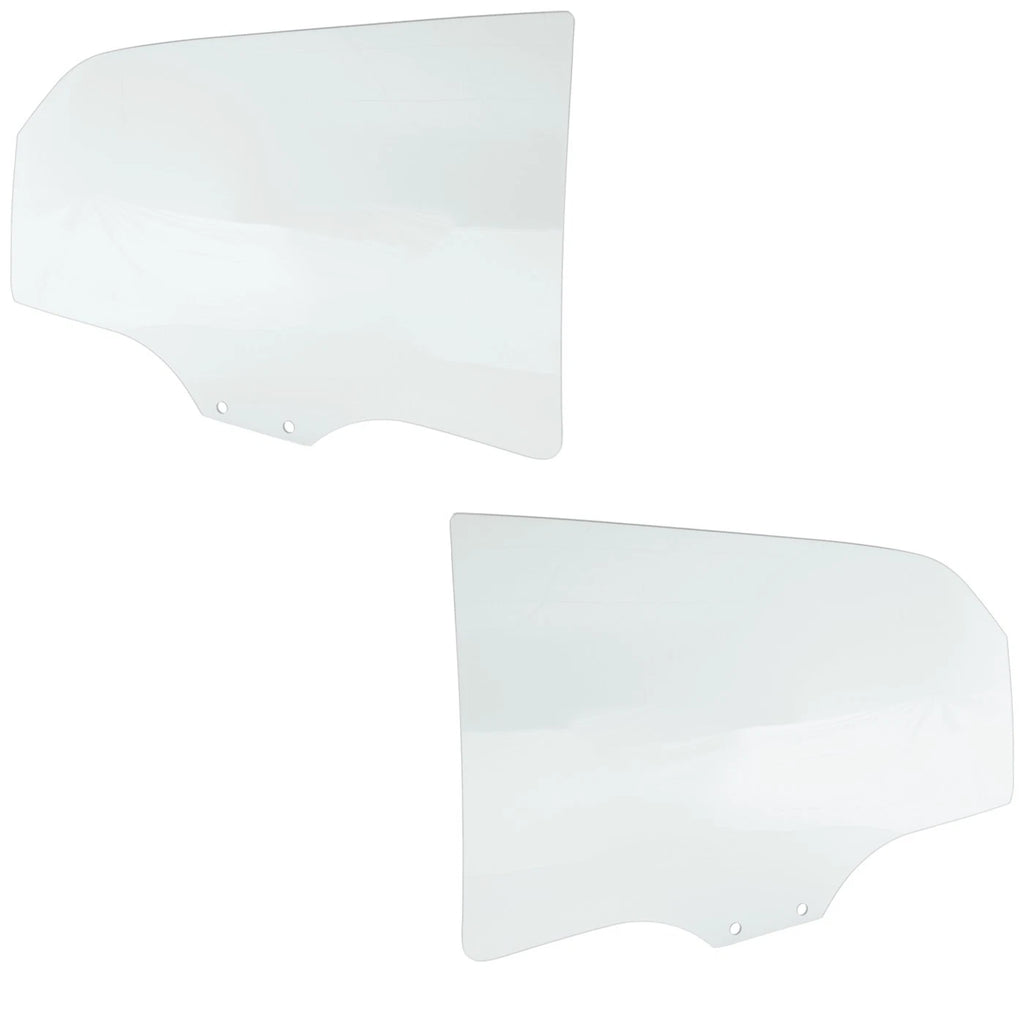 Set of 2 Rear Door Glasses for Mazda