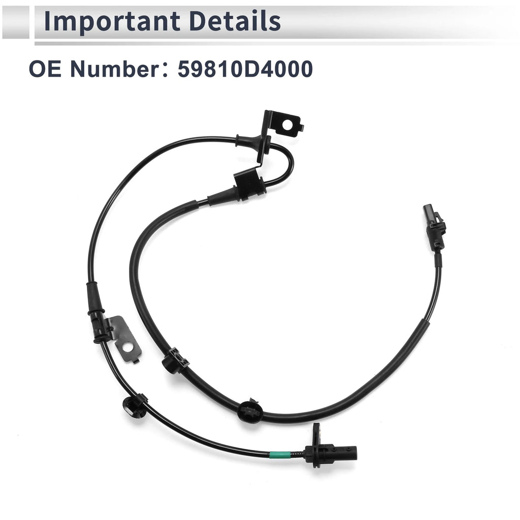 ABS Wheel Speed Sensor No. 59810D4000 for Kia Optima (2016–2020)