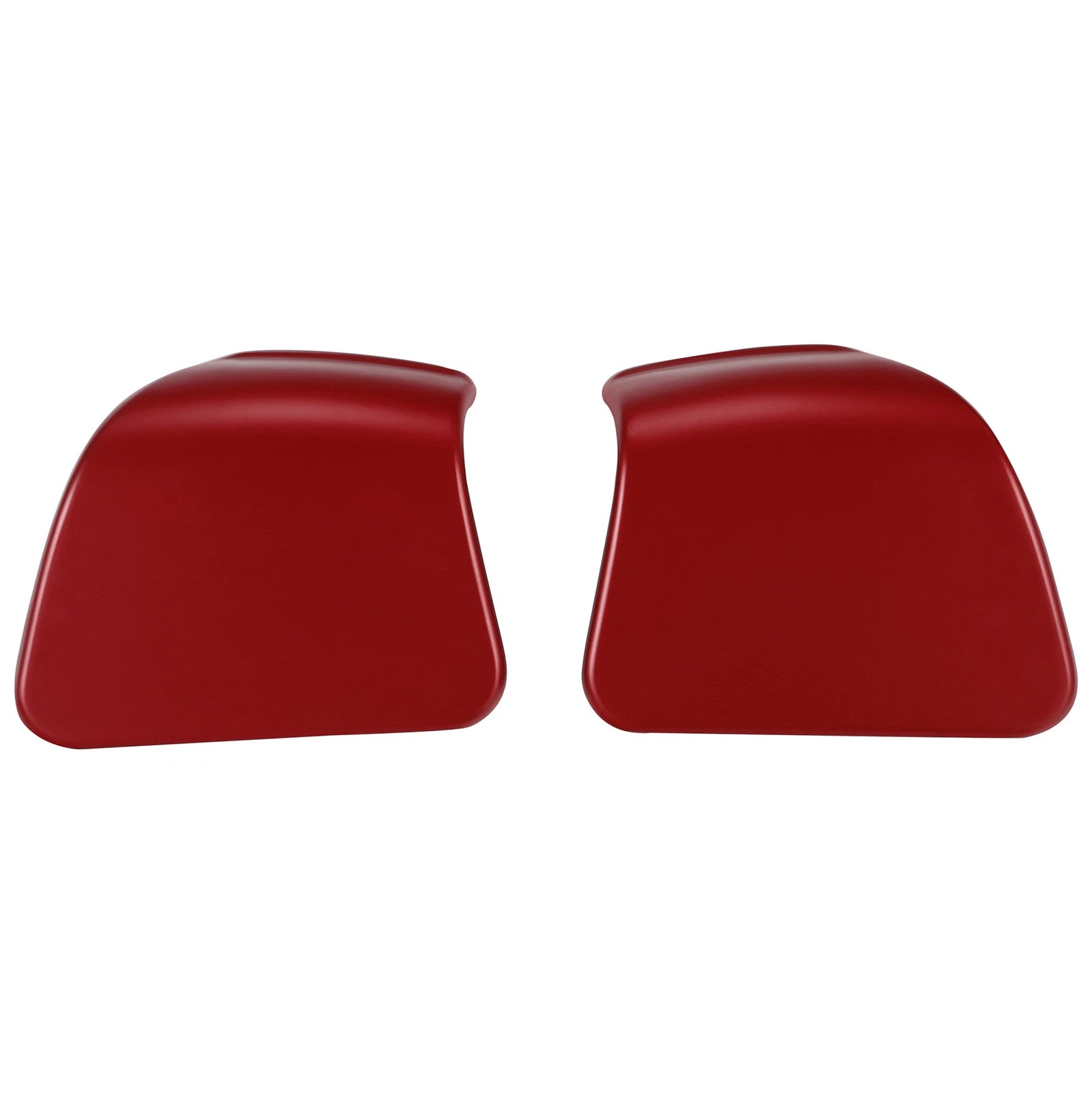 Inner Fairing Glove Box Doors for Harley Road Glide (2015–2024) Wicked Red Denim