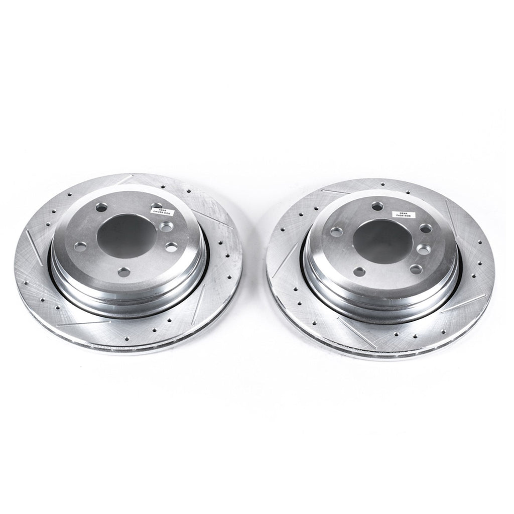 Set of 2 Powerstop Brake Discs for BMW 325i (2001–2005)