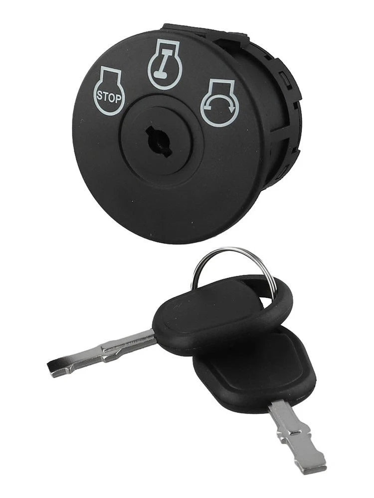 Replacement Ignition Switch and Key for Riding Lawn Mowers (92504228)