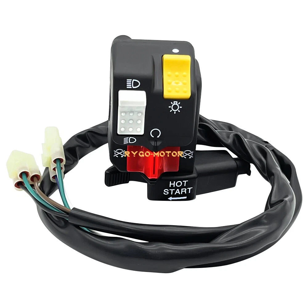 Left Handlebar Stop Switch Headlight for Honda TRX450R (2004–2007)