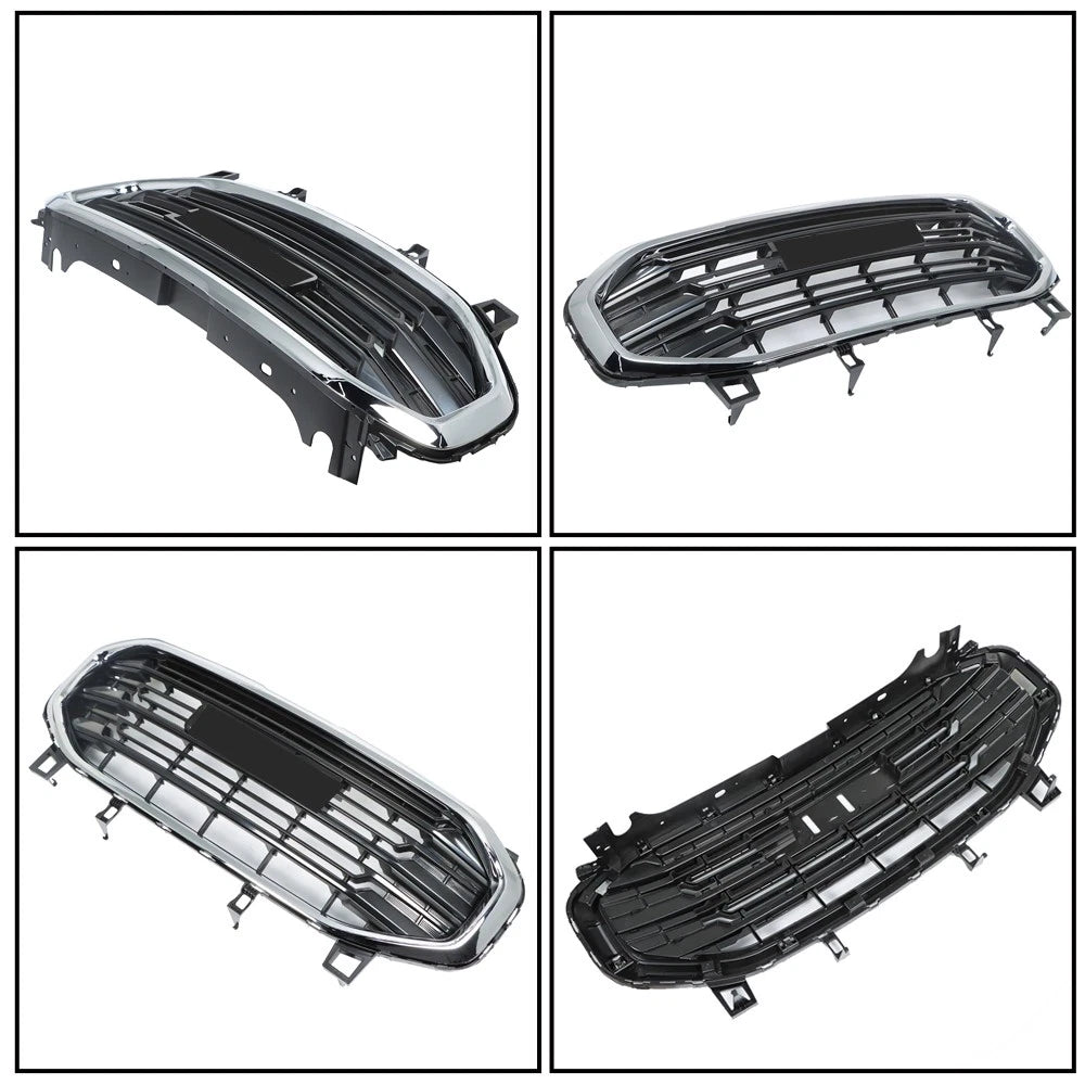 Front Bumper Grille for GMC Terrain (2018-2021) Chrome & Black