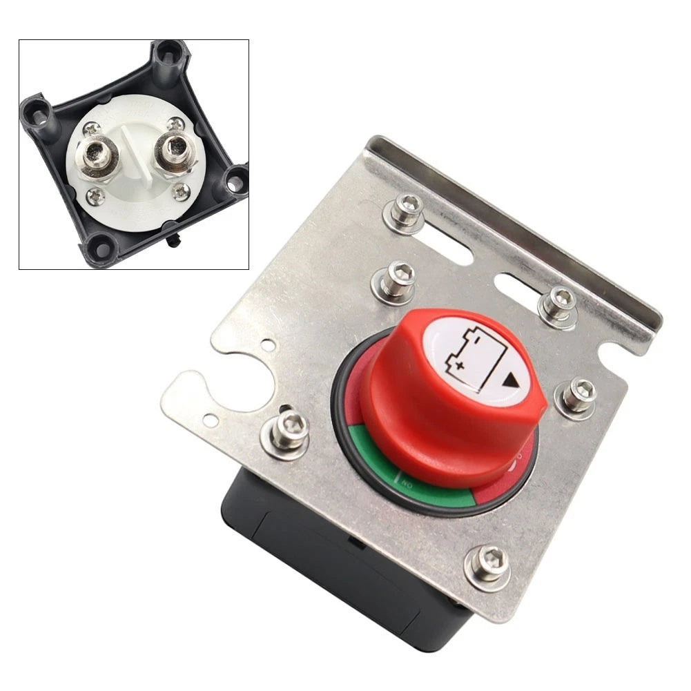 Battery Selector Switch for RV Marine Electrical Panels (12V 48V)