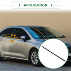 1pc Rear Right Window Seal No. 7573002150 for Toyota Corolla (2009–2013)