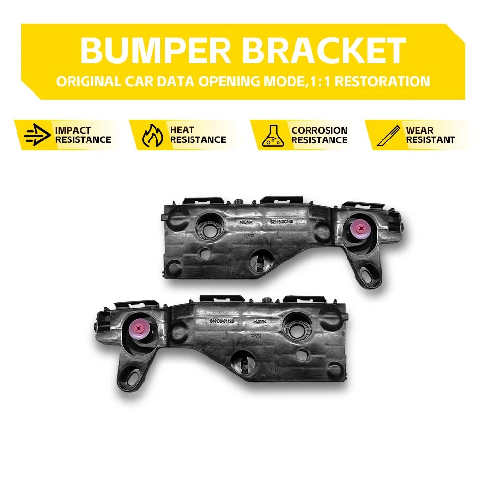 Set of 2 Front Bumper Bracket Supports for Tundra (2022–2024), Sequoia (2023–2025) 521150C140