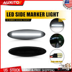 Smoked Housing White LED Rear Side Marker Light for Chevrolet Corvette C5 (1997–2004)