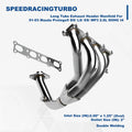 Exhaust Header Manifold for Mazda Protege (2001–2003) Stainless Steel