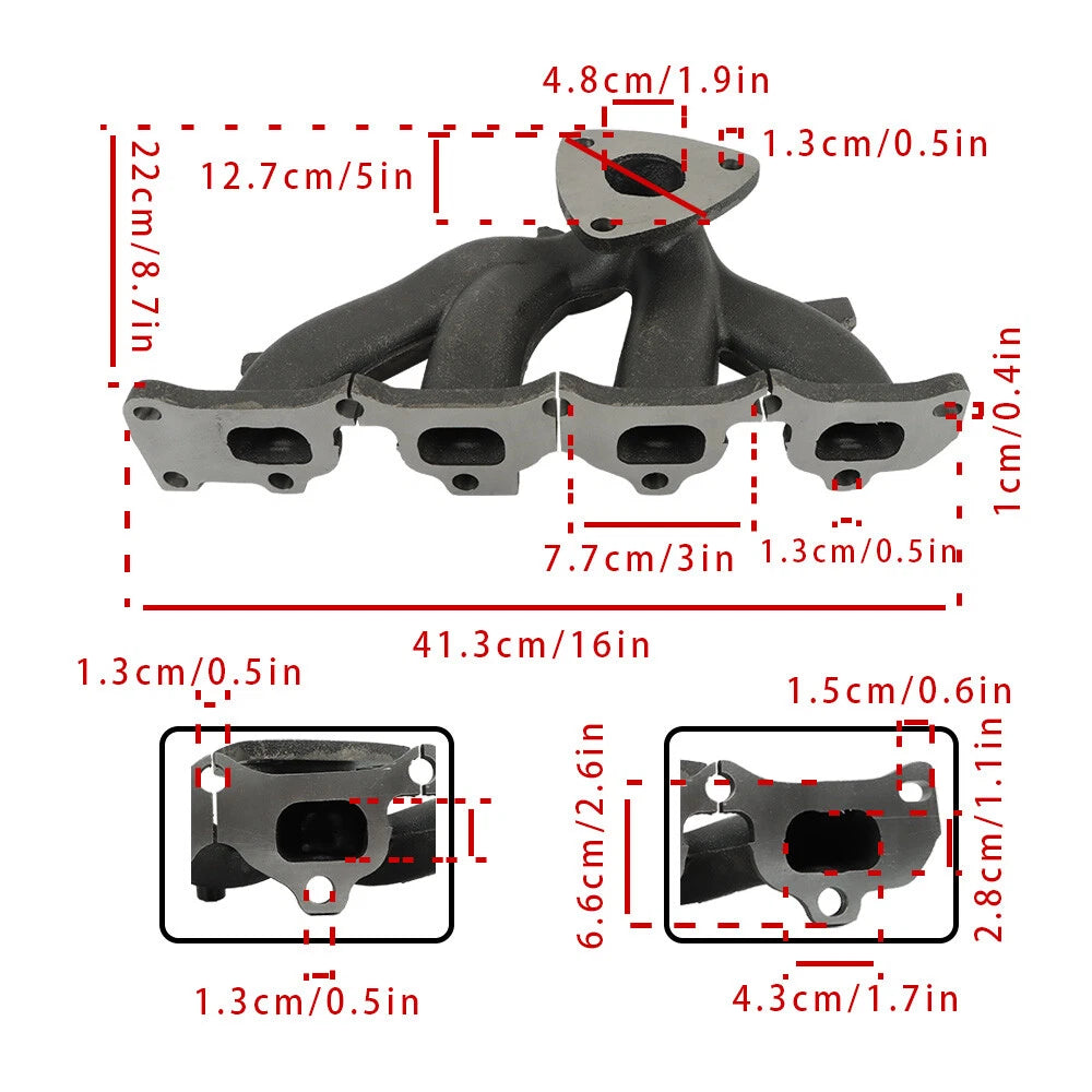 Exhaust Manifold for Chevrolet Equinox GMC Terrain (2015–2017) L4 2.4L