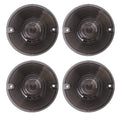 Set of 4 Smoked Lens Turn Signal Light Covers for Harley Touring