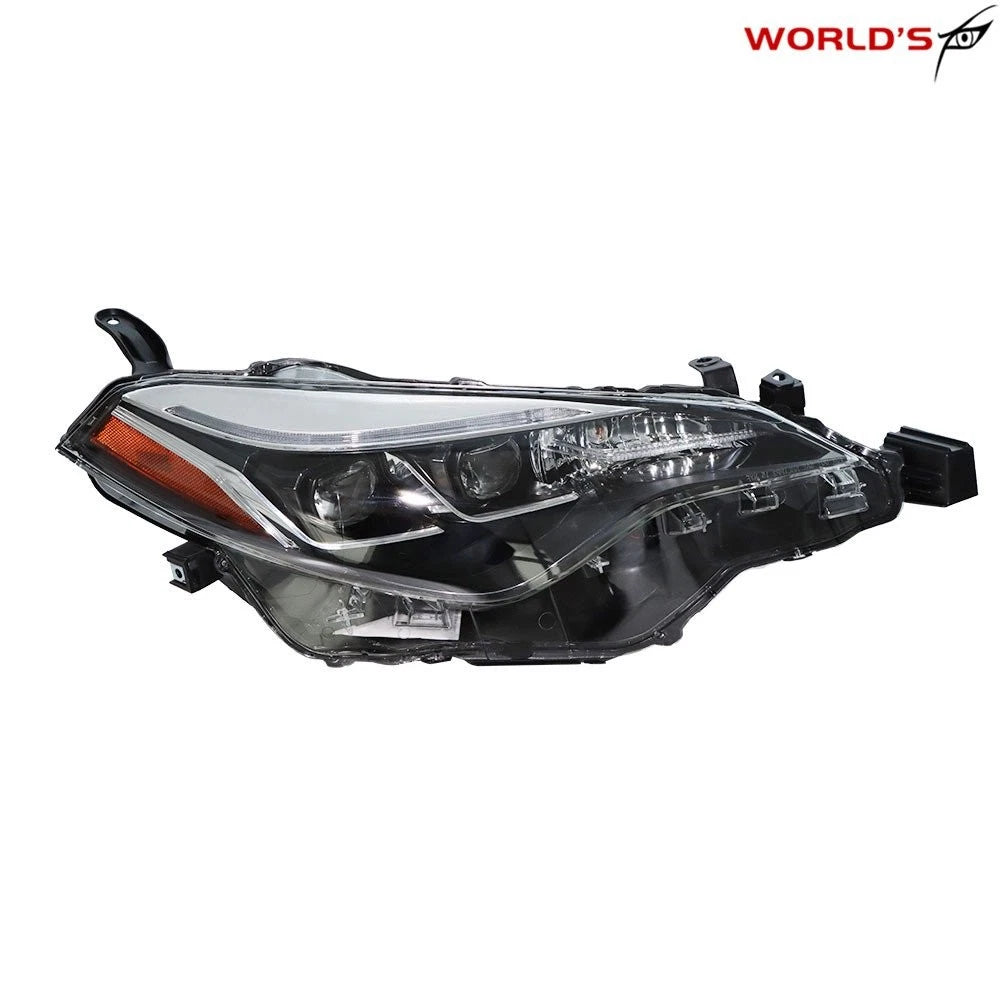 LED Headlight for Toyota Corolla SE XSE XLE (2017–2019) Right Side Black Clear