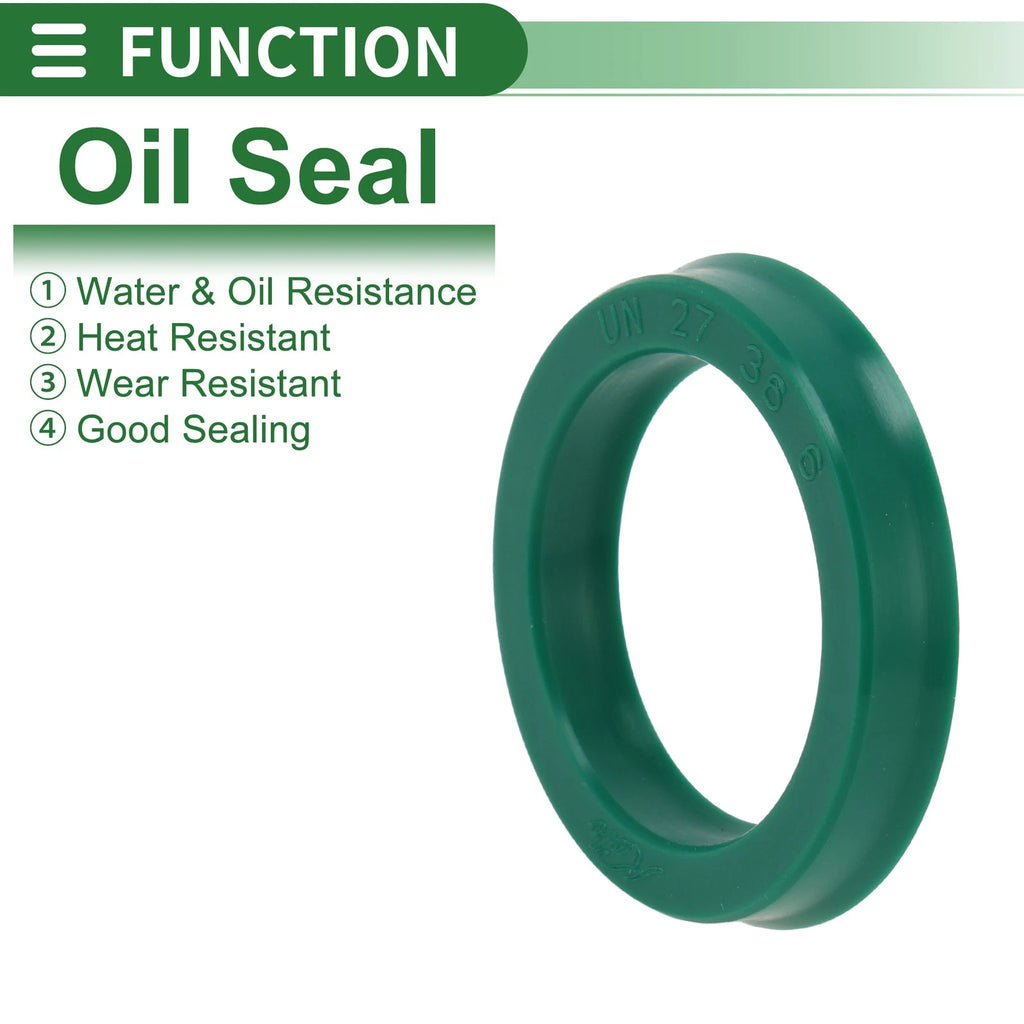 Set of 5 Oil Seal Ring 27x36x6mm for Rotary Shaft (High Pressure)