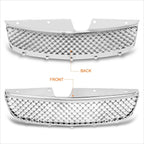 Diamond Mesh Front Bumper Grille for Chevy Malibu (1997–1999) Chrome