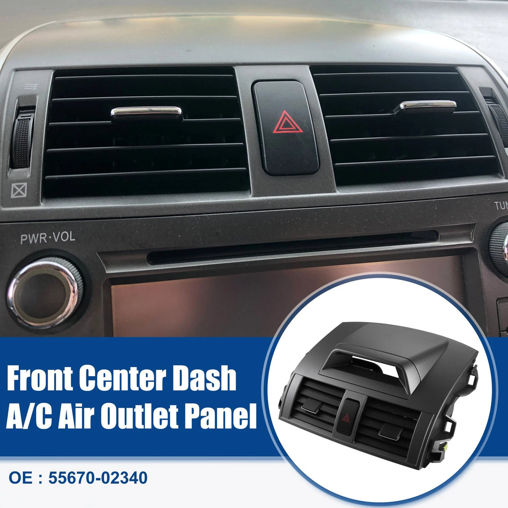 A/C Air Vent Panel for Toyota Corolla (2009–2013) Gray