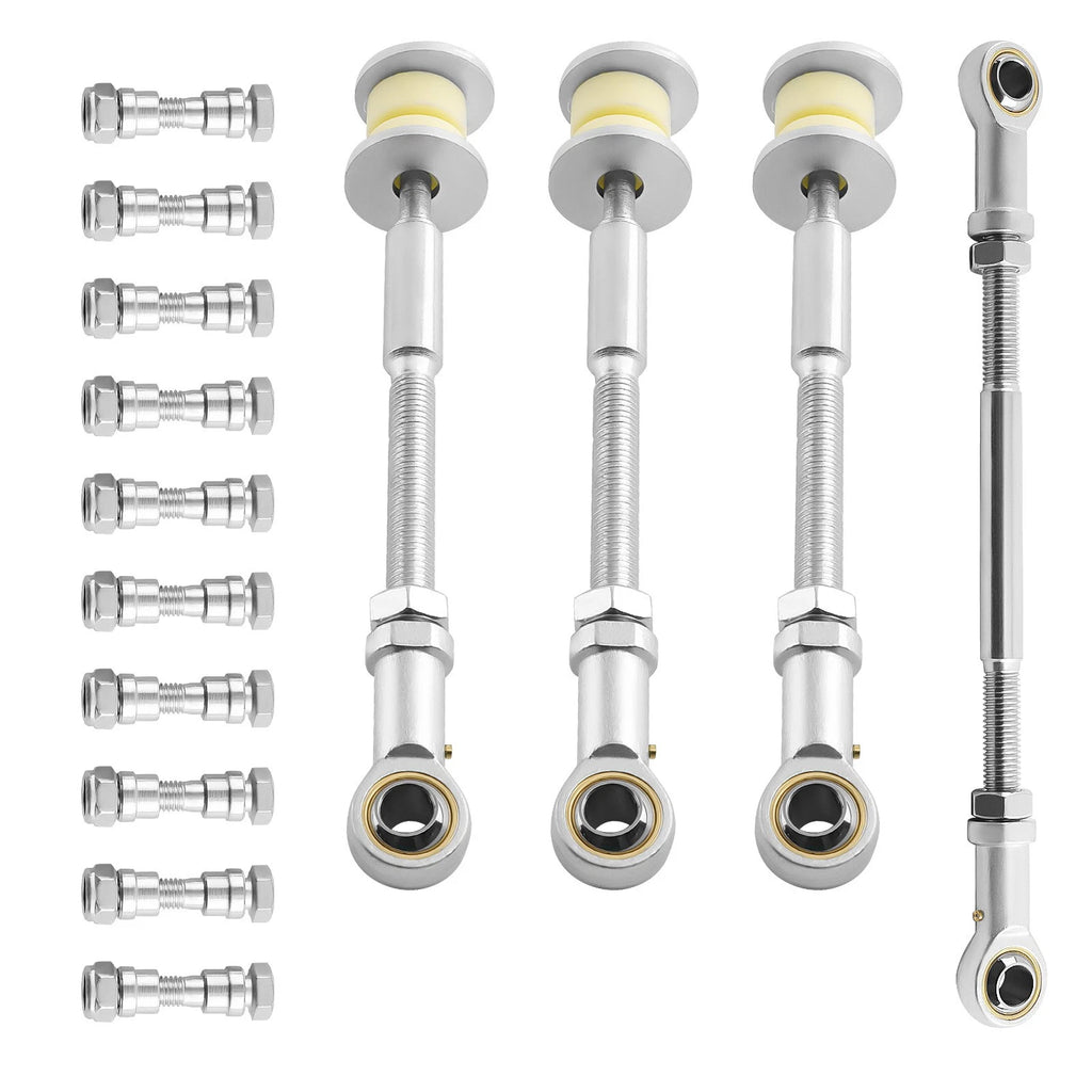Set of 4 Adjustable Sway Bar Links for Nissan Patrol GU Y61 (2000–2023)