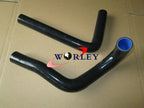 Black Silicone Radiator Hose for Toyota Supra MK4 JZA80 2JZGTE (1992-2002)