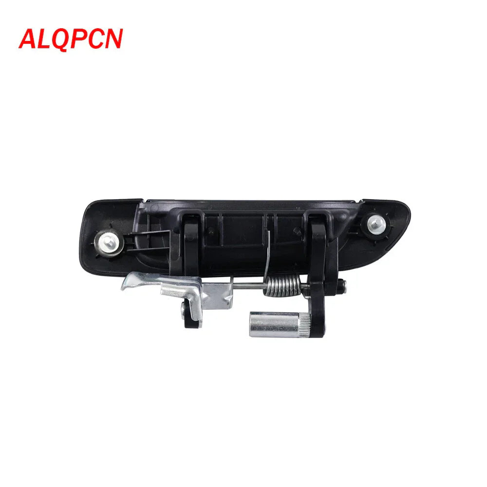 4 x Outside Door Handle Smooth Black for Honda Civic (2001-2005)