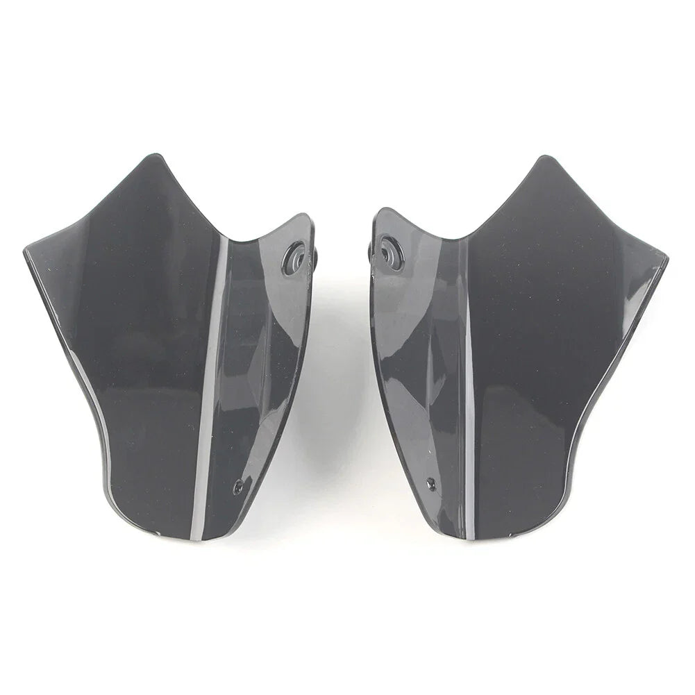 Tan ABS Plastic Saddle Shields for Harley Softail Fatboy (2000-2017)