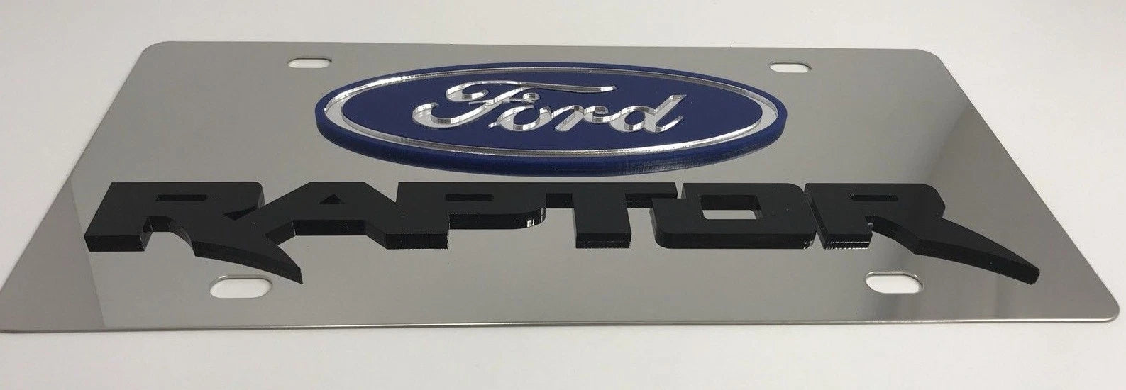 License Plate Logo Emblem Replacement for Ford Raptor Pickup (2017–2024)