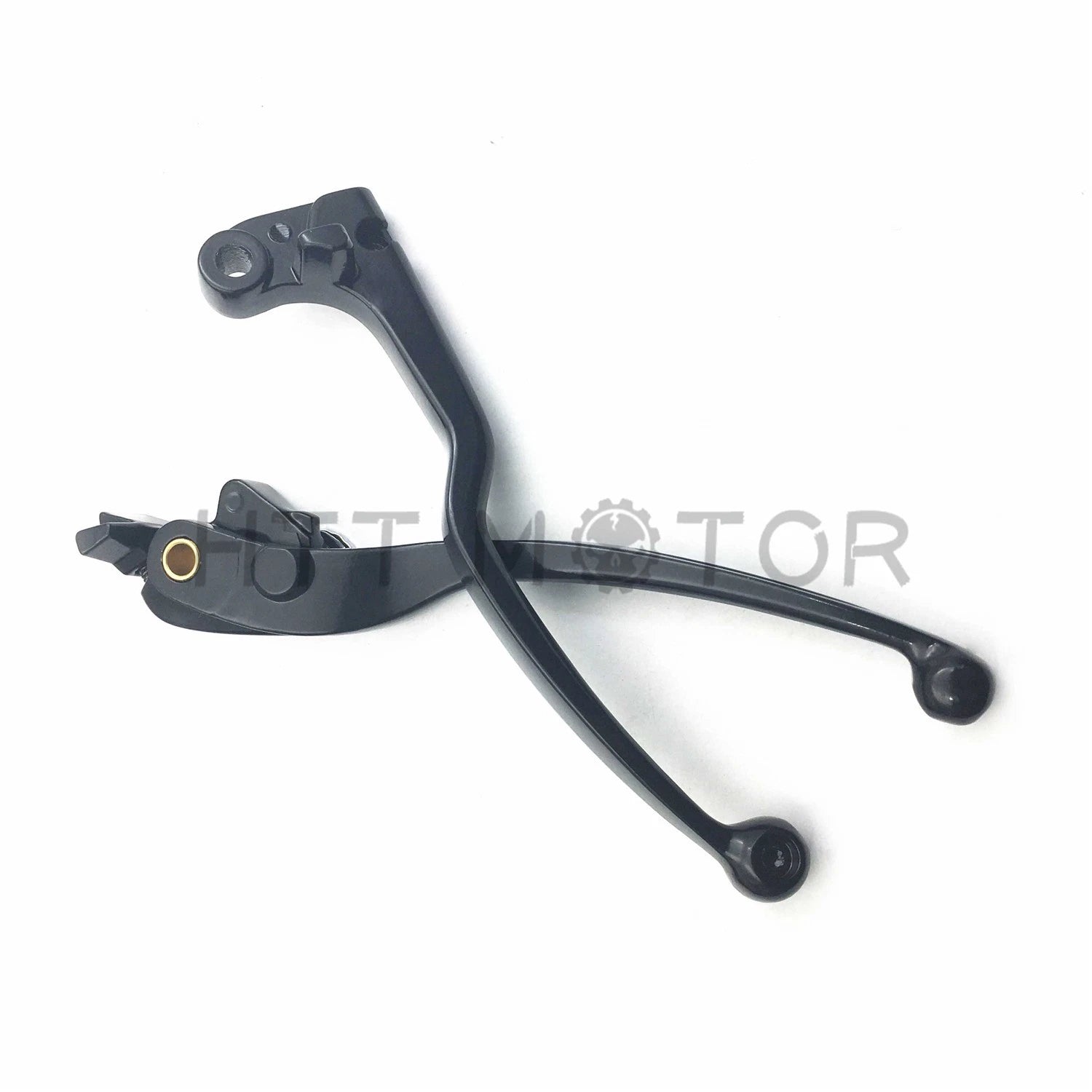 Set of 2 Black Hand Levers Clutch Brake for Honda CBR 600RR (2003–2006)