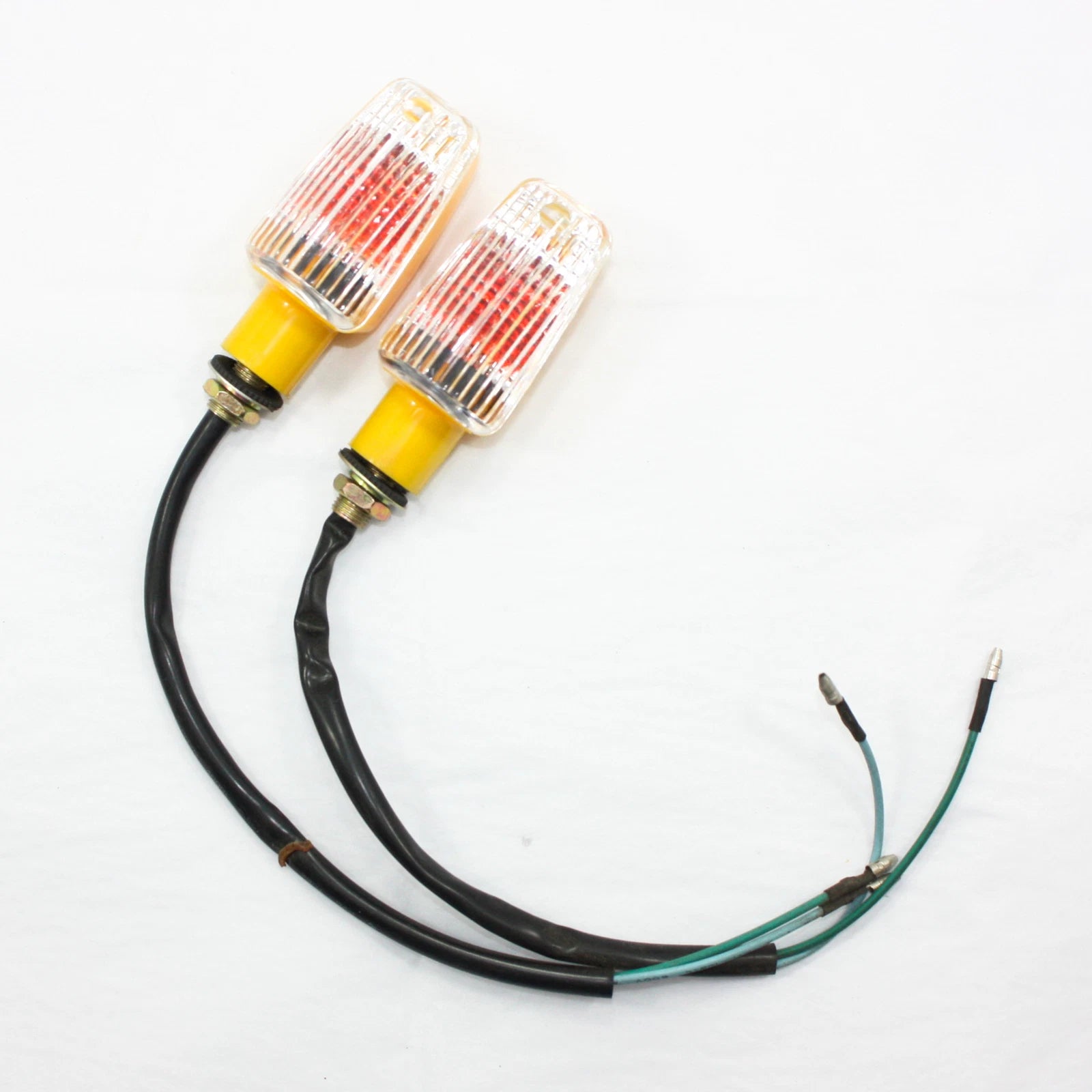 12V Yellow Indicator Turn Signal Light for Dirt Motorcycle Bike MX (PIT PRO)
