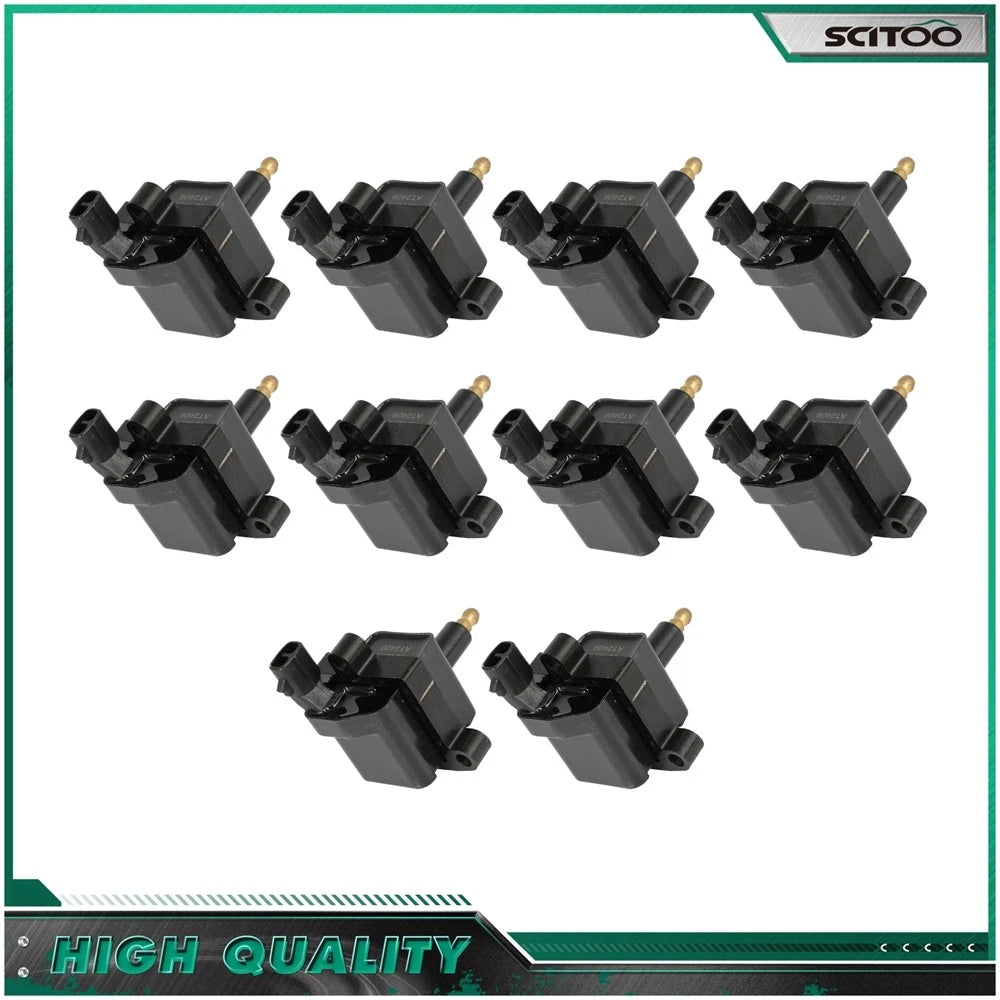 Set of 10 Ignition Coils for Dodge Viper (2008–2010, 2013–2017)