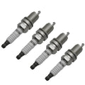 Set of 4 Iridium Platinum Spark Plugs for Dodge Caliber (2008–2010)