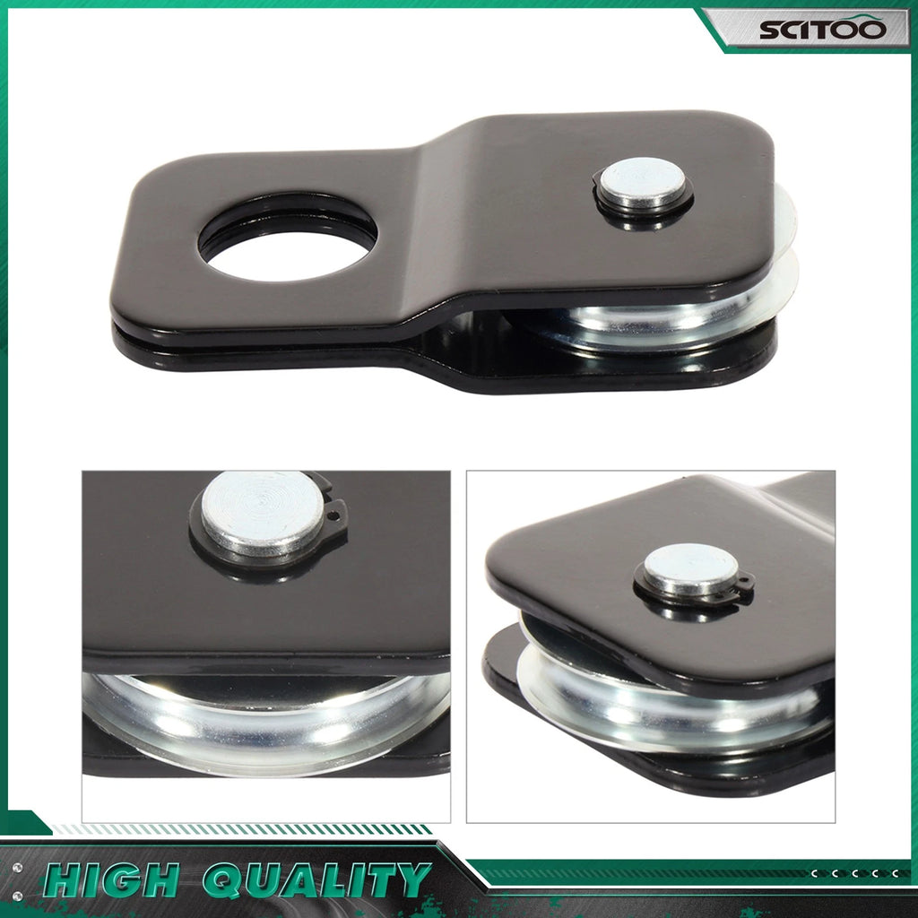 4 Ton Snatch Block Recovery Winch Pulley for ATV UTV (8800lbs)