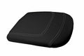 Leather Console Lid Armrest Cover for Ford F150 Lariat (1997–2003) Gray Stitch
