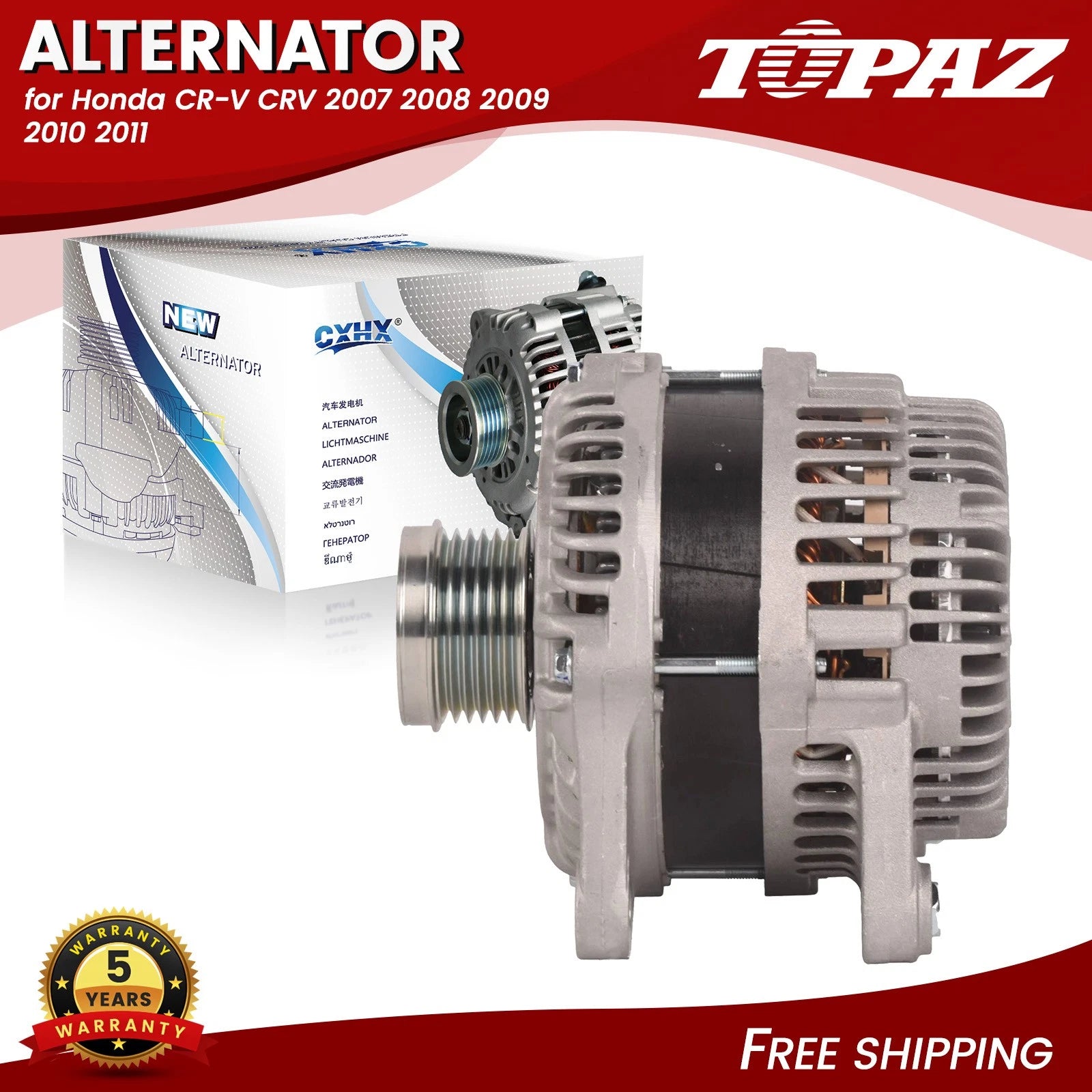 150A Alternator for Nissan Altima L4 2.5L (2013–2018)