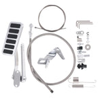 Gas Pedal + Throttle Cable & Spring Kit for Universal Street Hot Rod