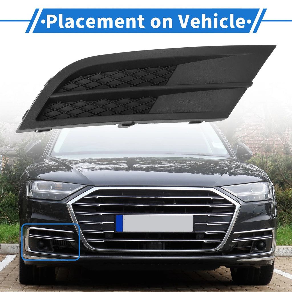 1pc Fog Light Grill for Volkswagen Jetta (2015–2018) No.5C6853666G