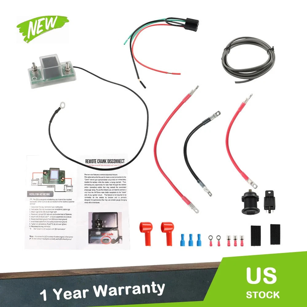 Dual Battery Connect & Monitor for Honda Pioneer 1000/700/500 (2016–2023)