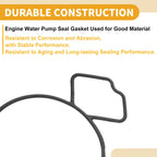 Water Pump Assembly Seal for Chevrolet Equinox (2010–2017)