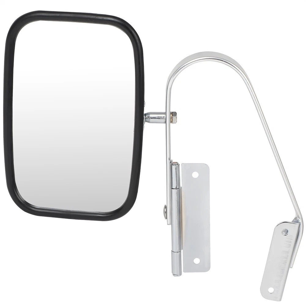 Set of 2 Chrome Manual Side View Mirrors for Ford F-Series (1980–1996)