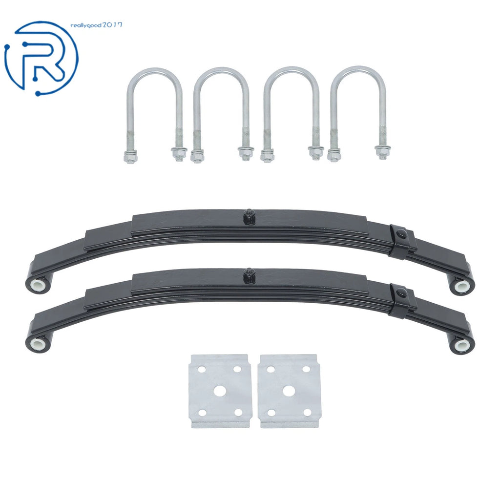 3 Leaf Spring for 4000lb Single Trailer Axle Suspension Kit