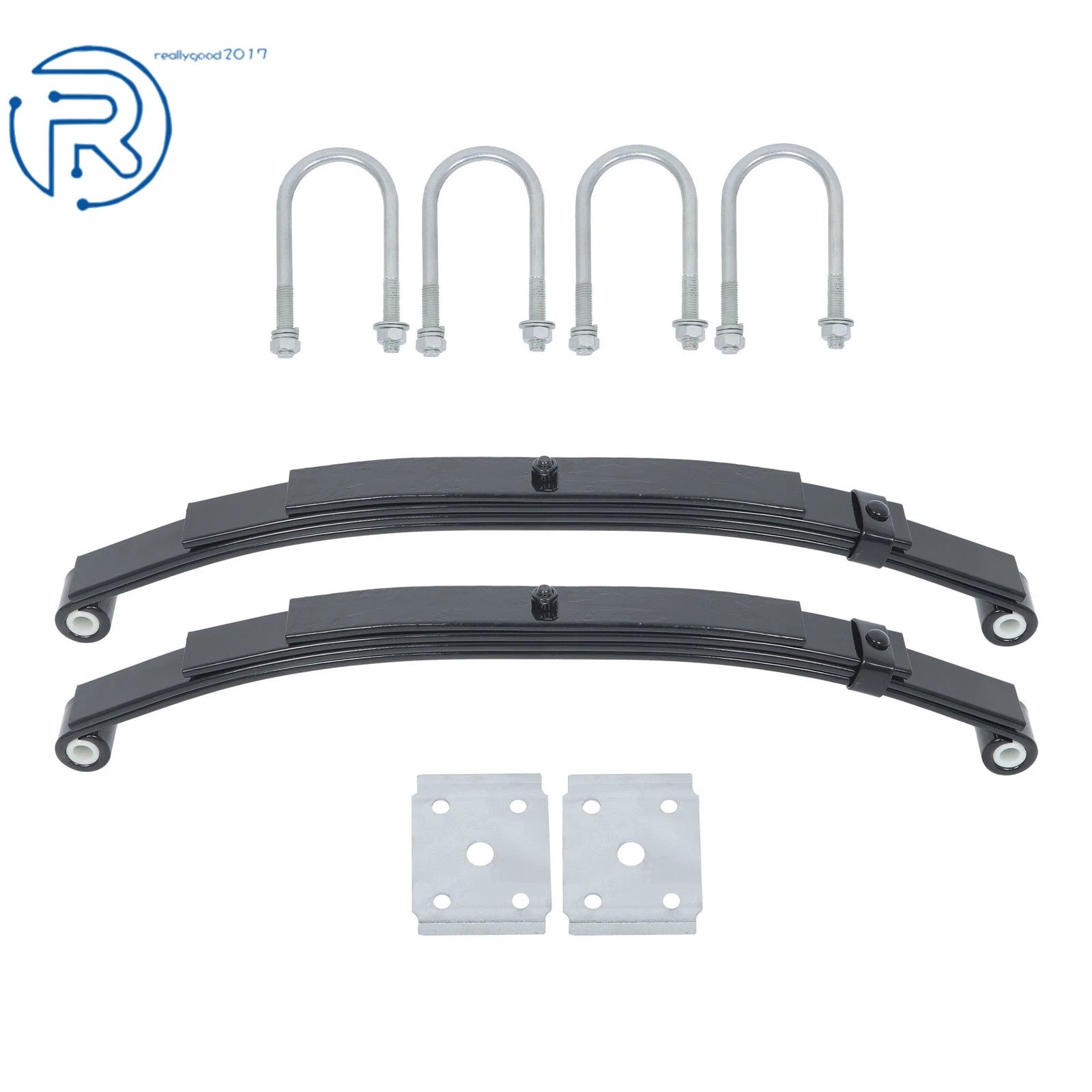 3 Leaf Spring for 4000lb Single Trailer Axle Suspension Kit
