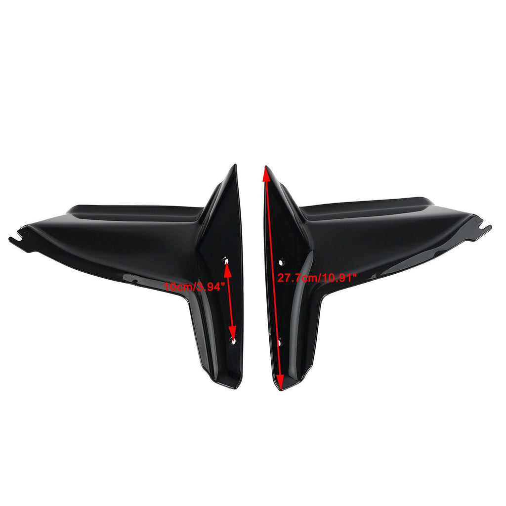 Windshield Plate Side Panels for Yamaha Tenere 700 / XT700Z (2019–2021) BLK T9