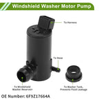 Windshield Washer Pump w/Grommet for Ford (No. 6F9Z17664A)