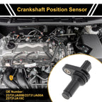 Crankshaft Position Sensor No.23731JA00B for Nissan X-Trail 2.5 2007–2013