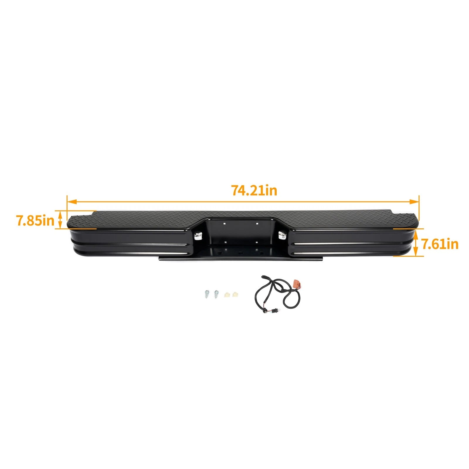 DiamondStep Rear Bumper Step for Isuzu Pickup, Ford F-250, F-350 (Universal)