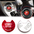 Red Inner Engine Start/Stop Switch Button Cover Trim for Nissan Altima Maxima (2019–2021)