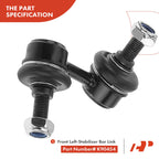 Set of 8 Front Sway Bar Link Tie Rod Ball Joints for Honda CR-V (2002–2006)