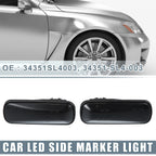 2X LED Side Marker Amber Light 34351SL4003 for Honda CR-V (1997–2000)