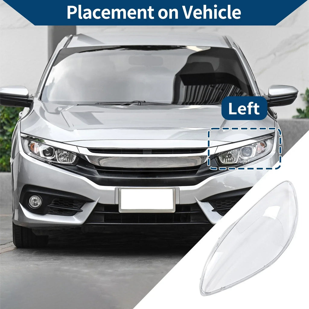 Car Front Left Headlight Lens Cover for Mercedes-Benz Viano (2003-2014)
