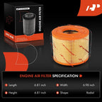 Engine Air Filter for BMW 1 Series E82 E87 E90 (2006-2010)
