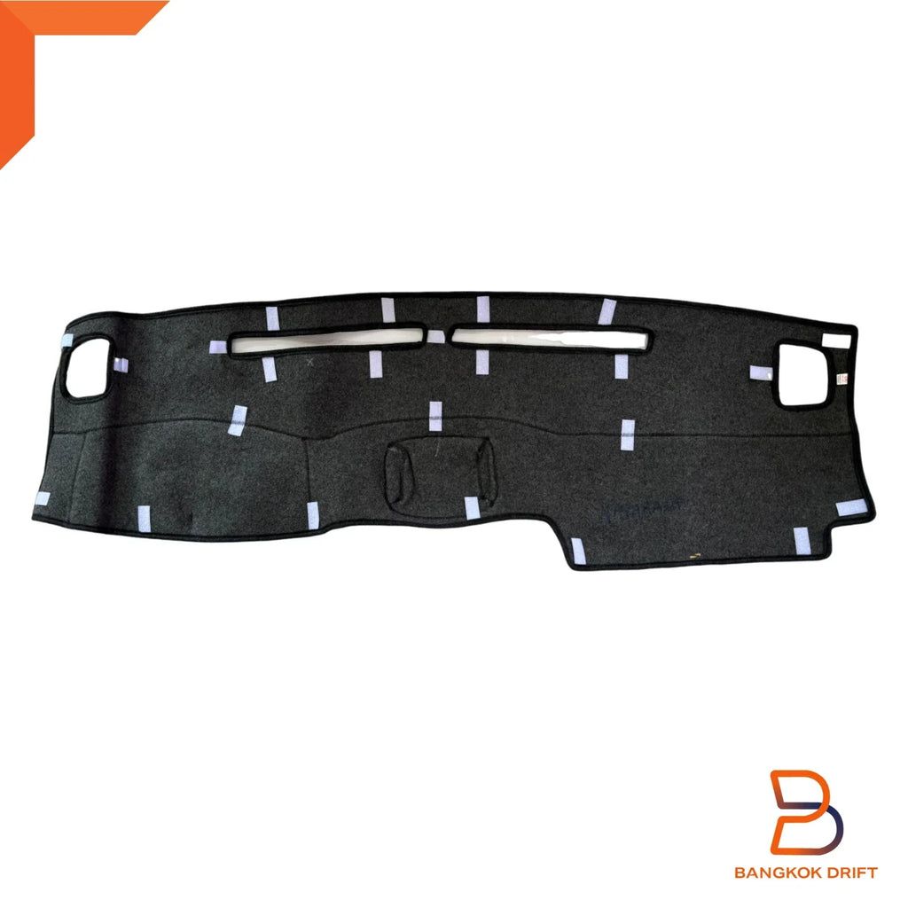 Dash Mat Cover for Nissan Navara D40 Ute 2005-2014 (Grey/Black)
